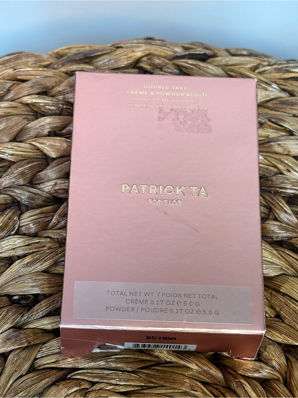 NWT Patrick Ta Major Headlines Double-Take Crème & Powder Blush Duo Not Too Much - Picture 3 of 8